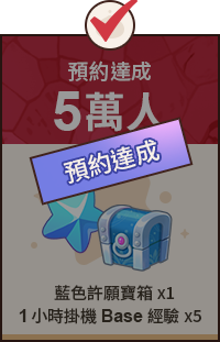 已達成