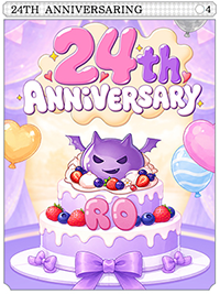 24週年惡魔波利卡片